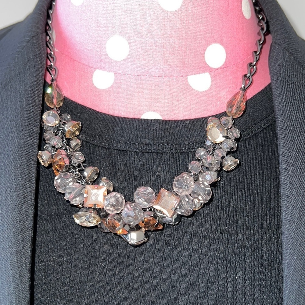 LOFT BEDAZZLED NECKLACE